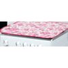 Capa para Tampa de Fogão 77cm x 55cm – Indicado P/ fogão de 6 Bocas - Flower Pink