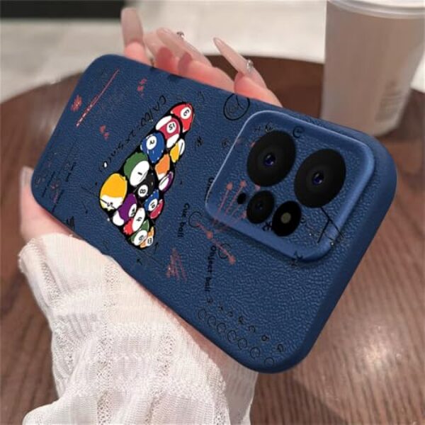 Capa para Xiaomi Redmi Note 14 13 5G 12 11 14 Pro Plus Poco X6 M6 F6 13T Pro, A667 Azul, para Redmi Note 13 4G