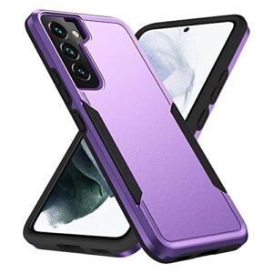 Capa projetada para Samsung Galaxy S22 (não para S22 Ultra&S22 Plus) Capa protetora resistente à prova de choque resistente à prova de choque com suporte de carregamento sem fio para Samsung S22 6,1