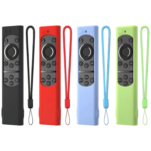 Capa Proteção Controle Remoto Smart Tv Samsung 4k 8k 16cm Solar Silicone Antiqueda BN59