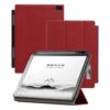 Capa protetora compatível com iFLYTEK AINOTE Air 2 E-Paper 20.8 cm E-Ink Tablet Suporte Tripla Dobrável Leitor E-Book Capa de couro Notebook de escritório com design de slot para caneta (FRO iFLYTEK