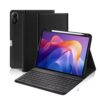 Capa Teclado Bluetooth c/Touchpad Integrado para Galaxy Tab A9 Plus (11") - Suporte para Pencil - Case Magnética 360° - Preto