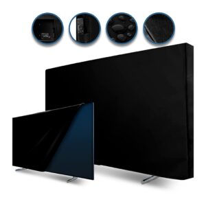 Capa Televisao Tv Impermeavel Couro Smart Led Lcd 32 A 75 Polegadas