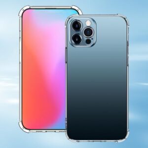 Capa transparente para iPhone 16 Pro, proteção contra quedas de nível militar, transparente, macia, à prova de choque, fina, protetora para celular para iPhone 16 Pro - transparente