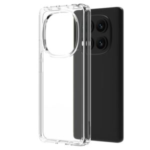 Capa transparente para Xiaomi Redmi Note 14 Pro/Note 14 Pro+ / Redmi 14C - Ultrafina à prova de choque | Resistente a arranhões, transparente, para Redmi Note 14 Pro 4G (global)