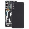 Capa traseira para celular Samsung Galaxy S22 Plus 5G SM-S906B com peça de substituição da moldura da lente da câmera (preto)
