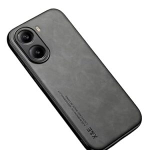 Capinha Protetora Couro Luxo Estilo Camurça Para Xiaomi Poco X7 Pro