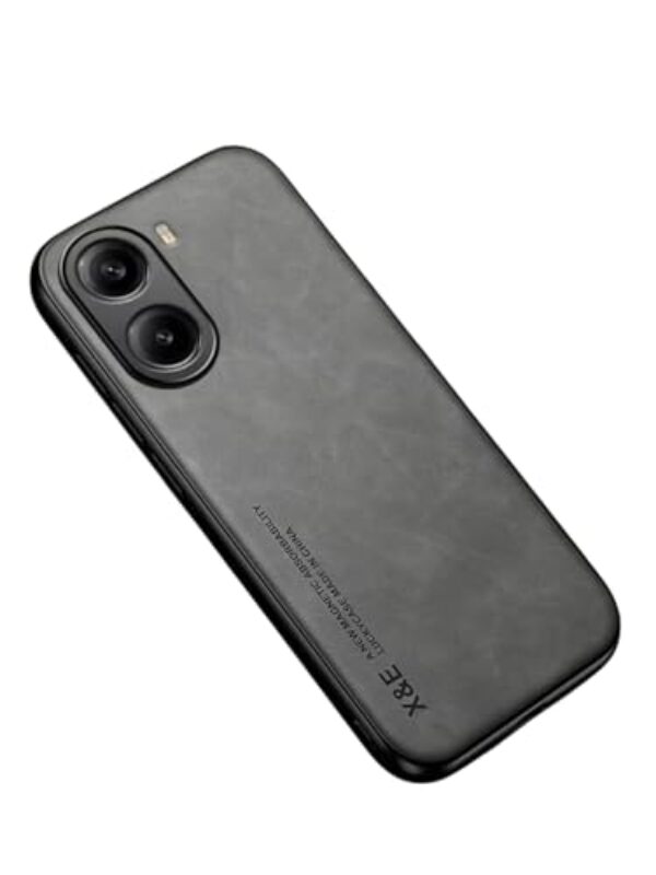 Capinha Protetora Couro Luxo Estilo Camurça Para Xiaomi Poco X7 Pro