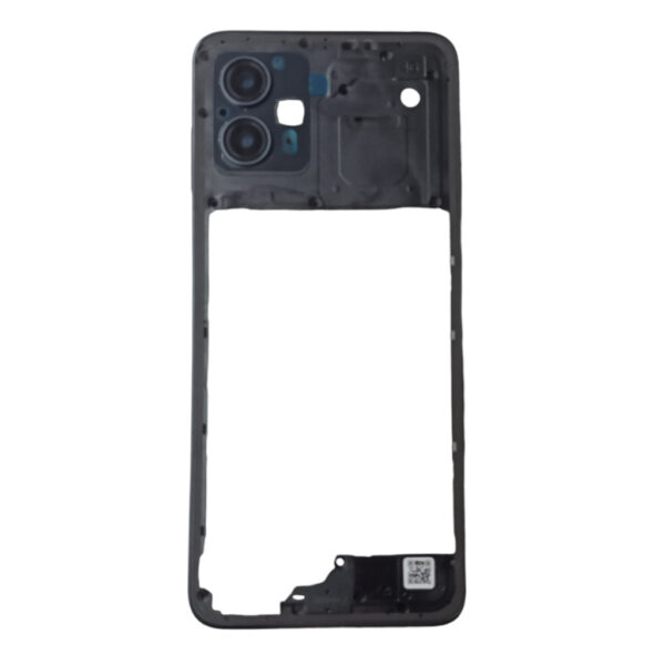 Carcaça Aro Lateral Moldura com Lente Compativel Moto G13 Xt-2331 PRETO ( envio imediato )