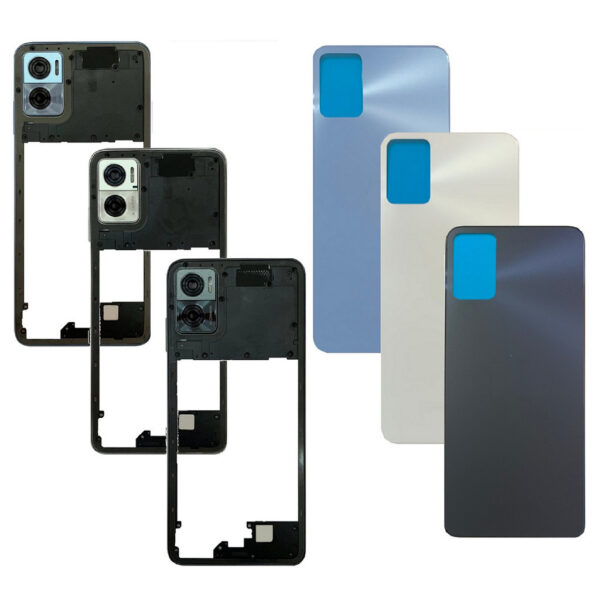 Carcaça Aro Lateral Tampa Tras Compatível Moto E22 Xt2239