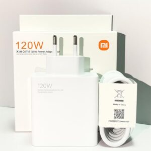 Carregador Turbo 120W USB-C – Recarrega em Minutos – Compatível com Xiaomi, Samsung, Motorola, Poco, Redmi, Nokia, Asus, LG e Todos os Celulares USB-C