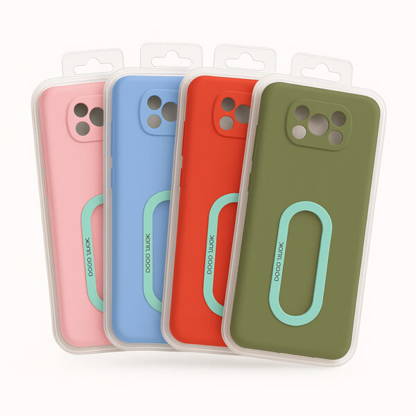 Case Capa Capinha Aveludada Xiaomi Redmi Poco C3 / Poco M3 / Poco X3 / Poco F3