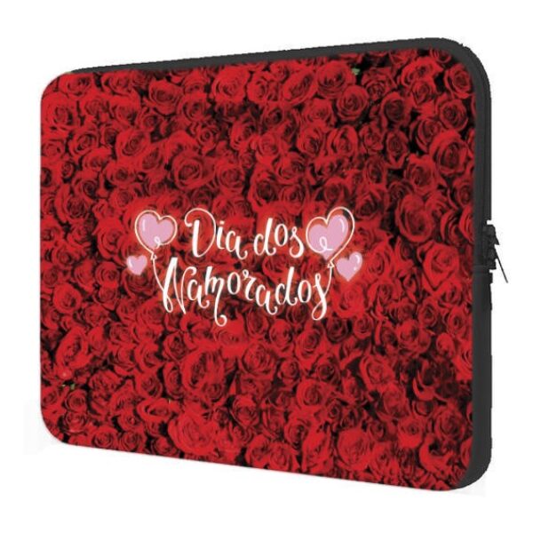 Case Notebook 15.6" Presente Rosas Dia dos Namorados