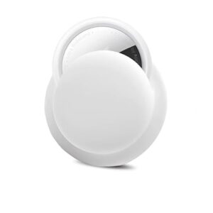 Case Tampa Suporte Esconderijo Discreto de Rastreador para Carro Compatível com AirTag (Branco)