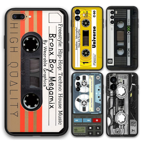 Caso À Prova De Choque Samsung Galaxy M23 M20 M30 M30S M21 M31 Prime M51 M62 F62 8Y6I Câmera Cassete Fita Capa De Silico