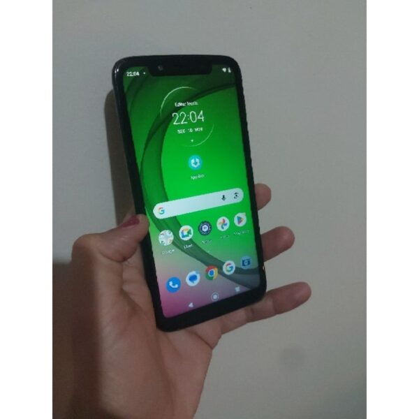 celular motorola moto g7 play 32 gb com biometria tamanho 14,8x7,2 cm processador octa