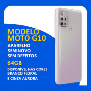 celular original moto g Moto G10 64 Gb 4 Gb Ram semi novo