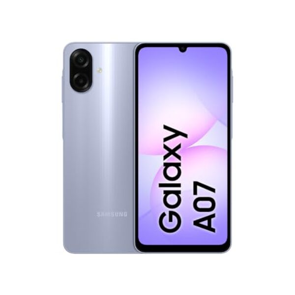 Celular Samsung Galaxy A07 128GB, 4GB, Câm. 50MP, Tela 6.7"- Violeta