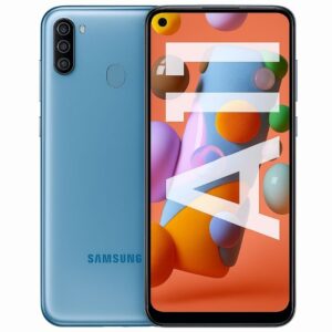 Celular Samsung Galaxy A11 64GB 3GB RAM 6,4 Câm. Tripla + Selfie 8MP Dual Chip