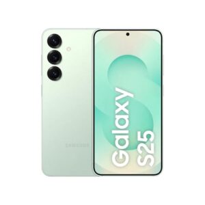 Celular Samsung Galaxy S25 5G, 256GB, 12GB RAM, Câmera Tripla de 50+12+10, Tela Grande de 6.2", Verde