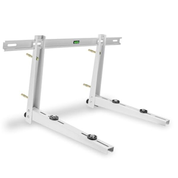 Cenipar Mini suporte de montagem de parede dividido para 18000BTU-24000BTU, suporte de ar condicionado dividido sem dutos para ac, mini splt, HVAC, bomba de calor de até 217 kg