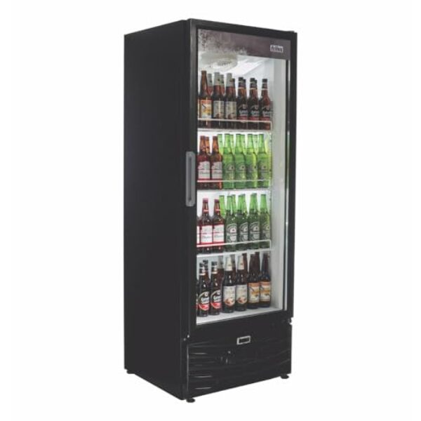 Cervejeira Vertical Frilux 410 Litros Preto Porta de Vidro Aquecido 220V RF-013