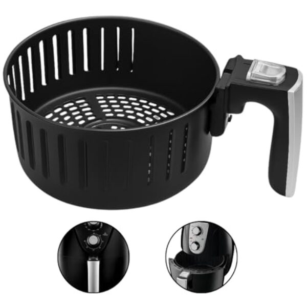 Cesto Com Puxador para Air Fryer, Compatível com Modelos AF34 e AF33
