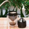 Coador Café Inox Portátil Retrátil Mini Filtro Individual Reutilizável Sustentável Sem Papel Copo Xícara