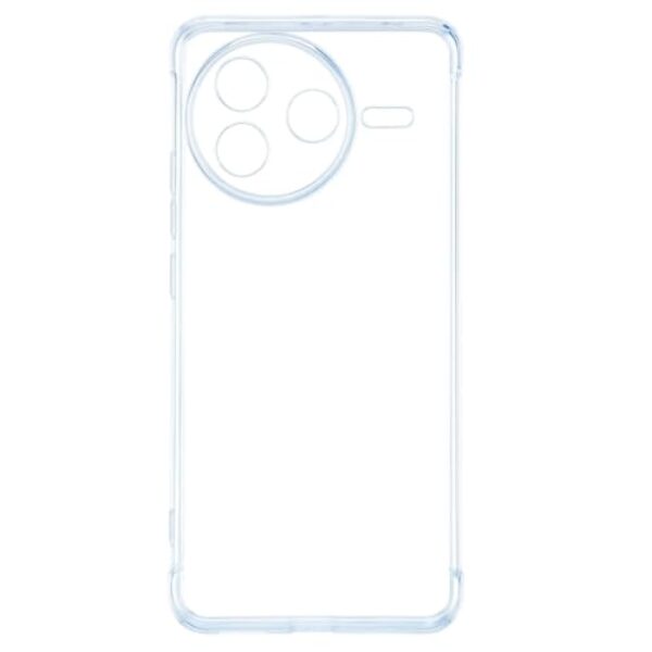 Compatível com Xiaomi Poco F7 Pro - Capinha Capa Case Anti impacto Choque Shock Queda Silicone Transparente