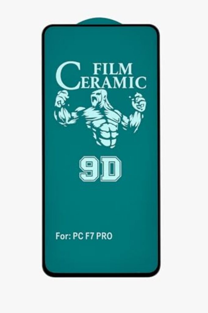 Compatível com Xiaomi Poco F7 Pro - Película de Ceramica Gel 9d Protetora de Tela anti-riscos queda choque