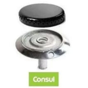 Conjunto 1 Queimador 1 Espalhador grande para boca de fogão Consul Erva Doce 4 Bocas