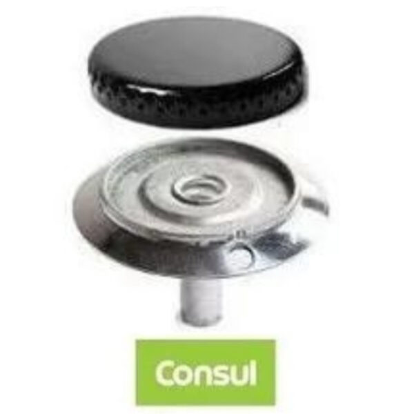Conjunto 1 Queimador 1 Espalhador grande para boca de fogão Consul Erva Doce 4 Bocas