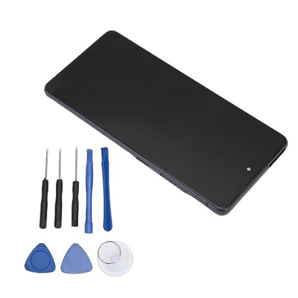 Conjunto de Substituição de Tela de Telefone Galaxy S20 FE Conjunto de Digitalizador de Tela de Toque de Display OLED Com Moldura para Reparos Rápidos, Ideal para Fãs de Galaxy