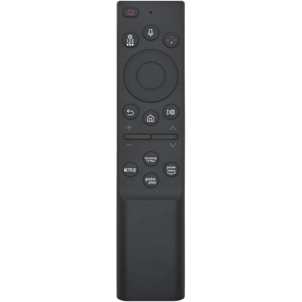 Controle Compatível Para Smart Tv Samsung Linha 4K 8K Qled Teclas de Atalho Netflix Prime Video Tv Plus Globoplay