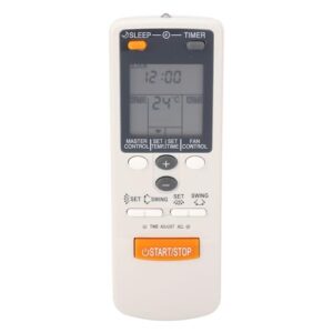 Controle Remoto AC, Controle Remoto de Ar Condicionado de Substituição Adequado para FUJITSU AR-JW27 AR-JW33 AR-DL3 AR-JW2 AR-JW11 AR-JW17 AR-JW30