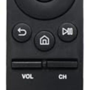 Controle remoto de substituição compatível com Samsung BN59-01259B para TVs LCD, LED, Smart, 4K Ultra HD e QLED – Controle remoto universal preto