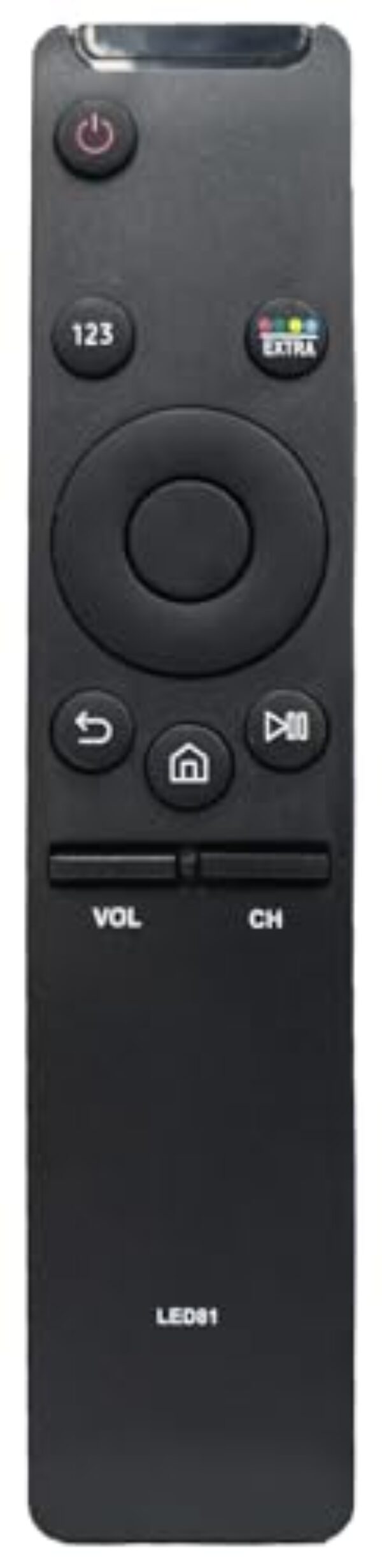 Controle remoto de substituição compatível com Samsung BN59-01259B para TVs LCD, LED, Smart, 4K Ultra HD e QLED – Controle remoto universal preto