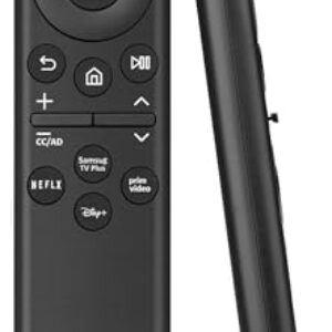 Controle remoto de substituição por voz para todas as TVs Samsung com moldura curva UHD QLED 4K 8K Smart TVs, com função de voz