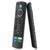 Controle remoto de TV 3ª geração adequado para Fire Smart Omni série QLED/TV Stick (2ª/3ª geração/4K/Lite)/4K Max (1ª/2ª geração)/Cubo de TVs (1ª/2ª/3ª geração)/Smart TV (3ª geração)/Insígnia/Pioneer