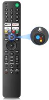 Controle remoto de voz de substituição para Sony TV, para Smart TV SonyBravia com controle de voz, compatível com Smart TVs Sony Bravia XR/XBR/KD 4K/ 8K LED OLED Google/Android