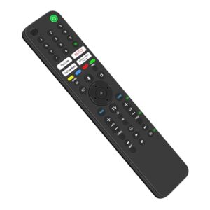 Controle remoto de voz de substituição RMF-TX520P compatível com Sony Bravia TV A80J X80J X85J X90J X95J Series LED 4K UHD Smart Google TVs KD-43X80J KD-50X80J KD-55X80J KD-55X85J KD-65X80J KD-65X80J
