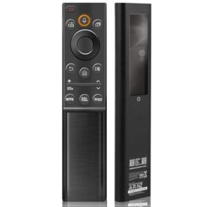 Controle remoto recarregável solar BN59-01357A para Smart TVs Samsung Neo QLED Frame Smart 4K 8K Ultra HD TV, função de voz, carregamento USB-C