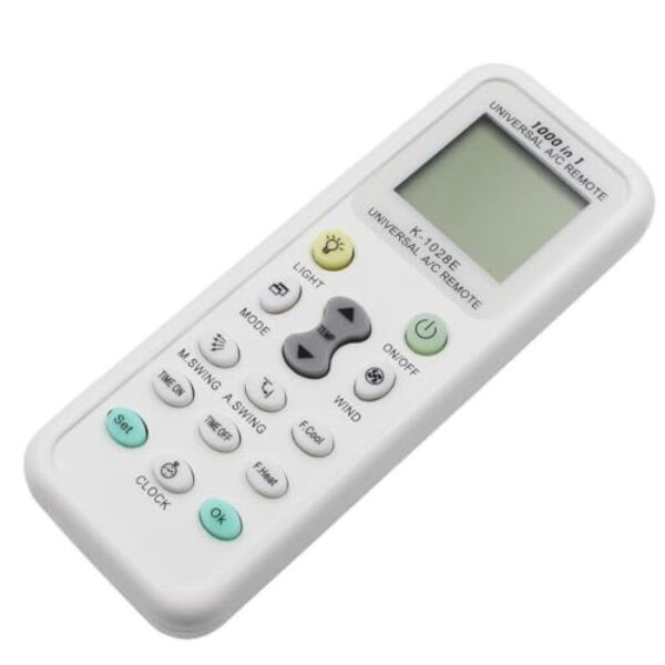 Controle Remoto Universal Ar Condicionado com Split Inverter Todas Marcas Compatível Electrolux, Samsung, LG, Consul, Springer, Midea, Philco, Elgin, Fácil Configuração