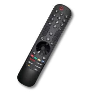 Controle Renoto Smart Magic Com Voz para TV Compatível LG Mr21ga 43lm6370 - Novo Substitui Modelo Original