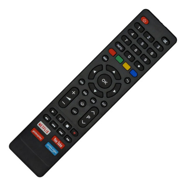 Controle Tv Philco Smart Tecla Netflix Globo Play You Tube
