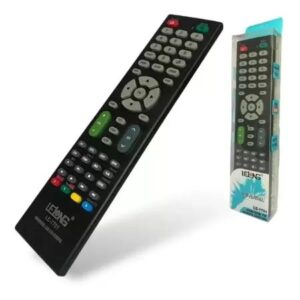 Controle Universal para TV LCD LED SMART com Botões Interativos de Atalhos Fácil Configuração
