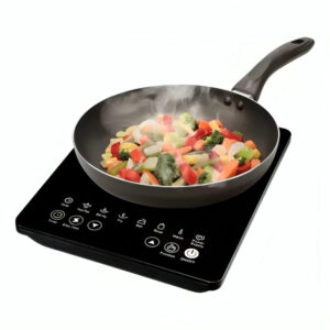 Cooktop de Indução Fogão de Indução 1 Boca Preto 110V/220V Fogão Elétrico Indução 1 Boca vijodi