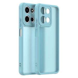 Covthch Capa para celular Motorola Moto G Play 2026, design fosco translúcido, à prova de choque, antiderrapante, fina, flexível, proteção amortecedora, capa de silicone compatível com Motorola Moto G