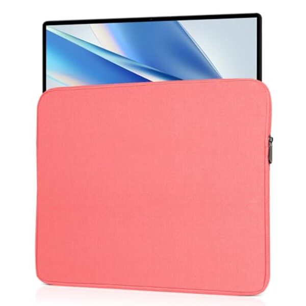 Ctemnpho Bolsa de armazenamento para monitor portátil de 47.0 cm, bolsa de armazenamento para computador portátil com zíper para laptop de 17,3 polegadas, tela protetora para notebook para jogos e