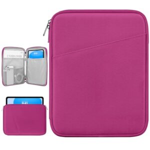 Dadanism Bolsa de transporte para tablet de 9 a 11 polegadas para iPad (A16) 11ª geração de 11 polegadas, iPad 10ª geração 11 polegadas Air 5/4, i-Pad Air/Pro 11 polegadas, i-Pad 9/8/7, Galaxy Tab A9+